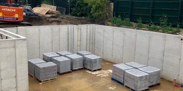 Blackheath project residential water proof concrete basement